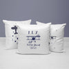 Airplane Throw Pillows | Set of 3 | Collection: Snuggly Landing | For Nurseries & Kid's Rooms