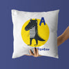 Animals Throw Pillows | Set of 3 | Collection: Animal Letters | For Nurseries & Kid's Rooms