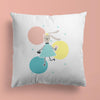 Bunny Throw Pillows | Set of 3 | Collection: Ray Of Sunshine | For Nurseries & Kid's Rooms