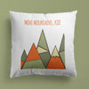 Cowboy Throw Pillows | Set of 3 | Collection: Move Mountains | For Nurseries & Kid's Rooms