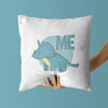 Dinosaur Throw Pillows | Set of 3 |  Dino Buddies | For Nurseries & Kid's Rooms