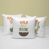 Dinosaur Throw Pillows | Set of 3 | Collection: Rawr-some Dinos | For Nurseries & Kid's Rooms