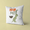 Dinosaur Throw Pillows | Set of 3 | Collection: Rawr-some Dinos | For Nurseries & Kid's Rooms