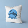 Dolphin Throw Pillows | Set of 3 | Collection: Dolphin Lagoon | For Nurseries & Kid's Rooms