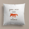 Fox Throw Pillows | Set of 3 | Brave Little Soul | For Nurseries & Kid's Rooms