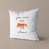 Fox Throw Pillows | Set of 3 | Brave Little Soul | For Nurseries & Kid's Rooms