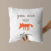 Fox Throw Pillows | Set of 3 | Brave Little Soul | For Nurseries & Kid's Rooms