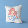 Mermaid Throw Pillows | Set of 3 | Collection: Beach Life | For Nurseries & Kid's Rooms