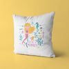 Mermaid Throw Pillows | Set of 3 | Mermaid Fantasies | For Nurseries & Kid's Rooms