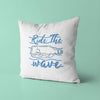 Nautical Throw Pillows | Set of 3 | Collection: Ride the Waves | For Nurseries & Kid's Rooms