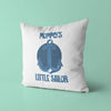 Nautical Throw Pillows | Set of 3 | Collection: Ride the Waves | For Nurseries & Kid's Rooms