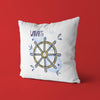 Nautical Throw Pillows | Set of 3 | Collection: Waves are Calling | For Nurseries & Kid's Rooms