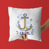 Nautical Throw Pillows | Set of 3 | Collection: Waves are Calling | For Nurseries & Kid's Rooms