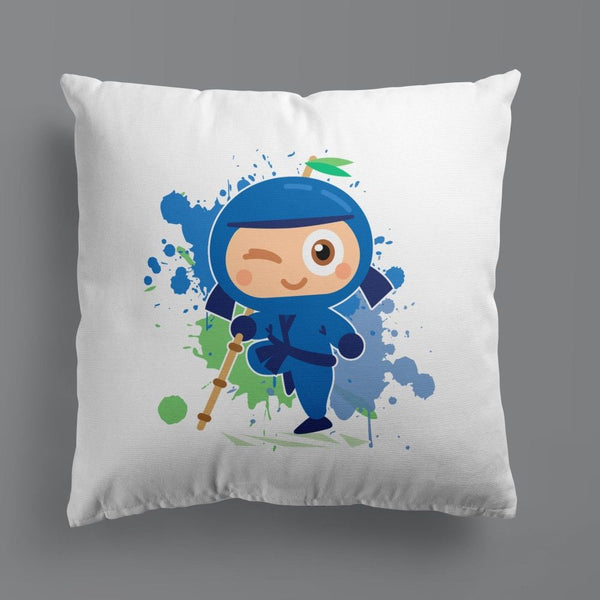 Ninja Throw Pillows | Set of 3 | Ninja Academy | For Nurseries & Kid's Rooms