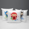 Ninja Throw Pillows | Set of 3 | Ninja Academy | For Nurseries & Kid's Rooms