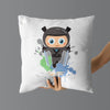 Ninja Throw Pillows | Set of 3 | Ninja Academy | For Nurseries & Kid's Rooms