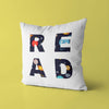 Reading Throw Pillows | Set of 3 | Collection: Love Your Dreams | For Nurseries & Kid's Rooms