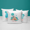 Reading Throw Pillows | Set of 3 | Reading is Magic | For Nurseries & Kid's Rooms