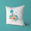 Reading Throw Pillows | Set of 3 | Reading is Magic | For Nurseries & Kid's Rooms