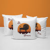 Safari Throw Pillows | Set of 3 | Safari Fun | For Nurseries & Kid's Rooms