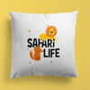 Safari Throw Pillows | Set of 3 | Safari Life | For Nurseries & Kid's Rooms