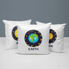 Space Throw Pillows | Set of 3 | Collection: Heavenly Bodies | For Nurseries & Kid's Rooms