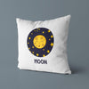 Space Throw Pillows | Set of 3 | Collection: Heavenly Bodies | For Nurseries & Kid's Rooms