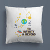 Space Throw Pillows | Set of 3 | Stellar Infinity | For Nurseries & Kid's Rooms