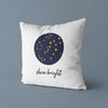 Stars Throw Pillows | Set of 3 | Collection: Bright as Stars | For Nurseries & Kid's Rooms