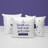 Whale Throw Pillows | Set of 3 | Collection: Go with the Flow | For Nurseries & Kid's Rooms