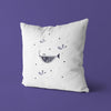 Whale Throw Pillows | Set of 3 | Collection: Go with the Flow | For Nurseries & Kid's Rooms