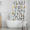 Animals Kids' Shower Curtains - Animal Letters