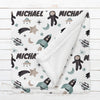 Personalized Space Blanket for Babies, Toddlers and Kids - Launch to Space