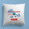 Airplane Throw Pillows | Set of 3 | Collection: Snuggly Landing | For Nurseries & Kid's Rooms