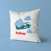 Airplane Throw Pillows | Set of 3 | Collection: Snuggly Landing | For Nurseries & Kid's Rooms