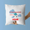 Airplane Throw Pillows | Set of 3 | Collection: Snuggly Landing | For Nurseries & Kid's Rooms