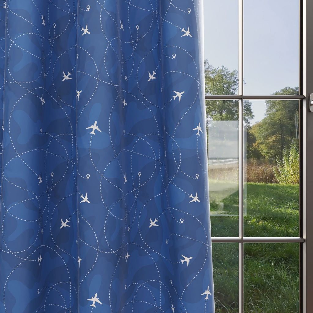 Airplane Kids & Nursery Blackout Curtains - Jet-setter