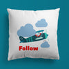 Airplane Throw Pillows | Set of 3 | Collection: Snuggly Landing | For Nurseries & Kid's Rooms