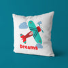 Airplane Throw Pillows | Set of 3 | Collection: Snuggly Landing | For Nurseries & Kid's Rooms