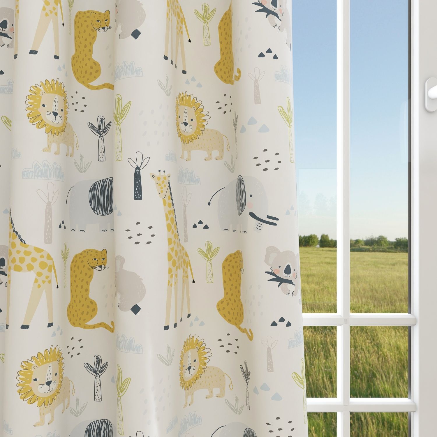 Animals Kids & Nursery Blackout Curtains - Living Wild