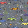 Cars Kids & Nursery Blackout Curtains - At Full Throttle