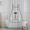 Animals Kids' Shower Curtains - Critter Ally