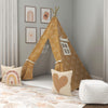 Kids Teepee, Boho Decor Themed Room - Rainbow Connect Collection