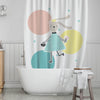 Bunny Kids' Shower Curtains - Bunny Skip