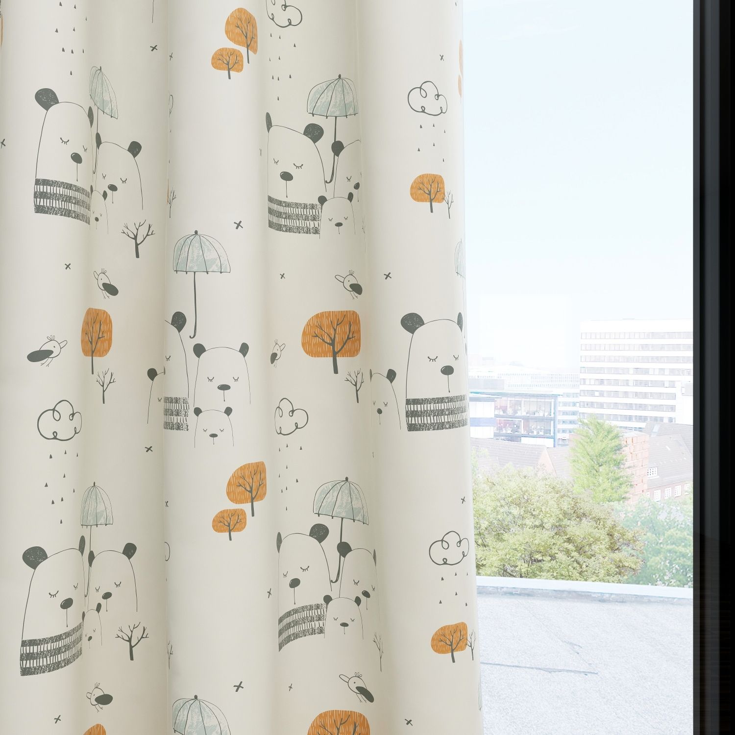 Bear Kids & Nursery Blackout Curtains - Baby Bear's Brood