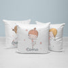 Ballerina Throw Pillows | Set of 3 | Dance with Me | For Nurseries & Kid's Rooms