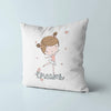 Ballerina Throw Pillows | Set of 3 | Dance with Me | For Nurseries & Kid's Rooms