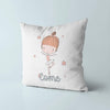 Ballerina Throw Pillows | Set of 3 | Dance with Me | For Nurseries & Kid's Rooms