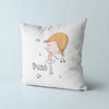 Ballerina Throw Pillows | Set of 3 | Dance with Me | For Nurseries & Kid's Rooms