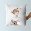 Ballerina Throw Pillows | Set of 3 | Dance with Me | For Nurseries & Kid's Rooms